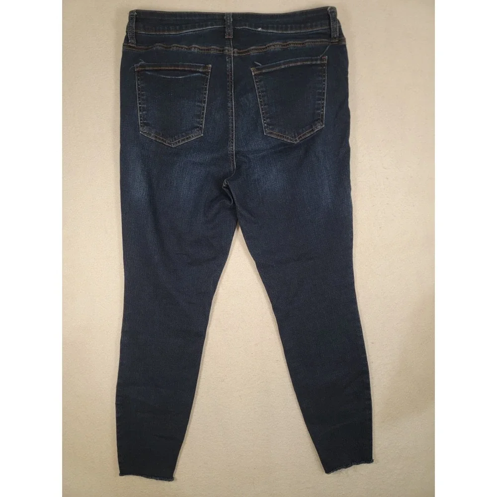 Kut from‎ the Kloth stretch jeans: Donna High Rise Ankle Skinny, Women's Size 12